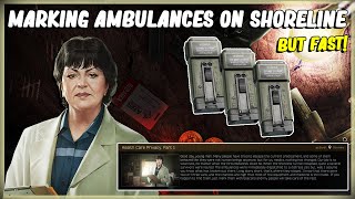 HOW TO MARK AMBULANCES ON SHORELINE  EFT ESCAPE FROM TARKOV  THERAPIST HEALTH CARE PRIVACY PART 1 [upl. by Akimad]