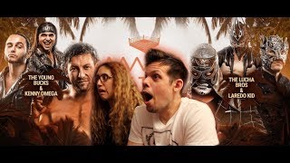 AEW Fyter Fest The Elite vs Lucha Bros amp Laredo Kid REACTION [upl. by Locke151]