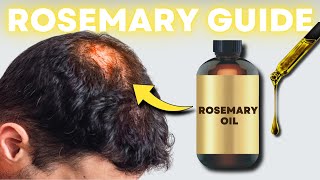 How to Use Rosemary Oil for Best Hair Results StepbyStep Guide [upl. by Lawlor]