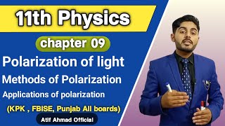 polarization of light class 11  methods of polarization  Applications of polarization class 11 [upl. by Sakram]