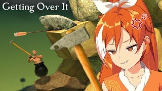 【Getting Over It】Who Uses a Hammer To Climb Anyway  CrunchyrollHime [upl. by Solitta]