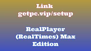 🔸RealPlayer RealTimes🔥 HOW TO INSTALL 💻PCLAPTOP TUTORIAL 2024 no charge🚀 [upl. by Anaitak]