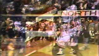 1987 chris corchiani NC STATE gets hurt against KANSAS [upl. by Notyalc445]