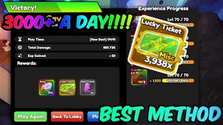 AFK LUCKY TICKET FARM ANIME DEFENDERS [upl. by Rockel]