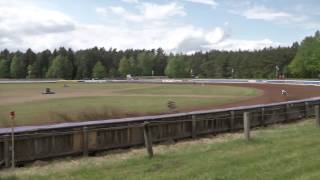 Scheeßel Langbahnrennen 2015 Sandbahnrennen Markus Eibl 99 [upl. by Osmen]