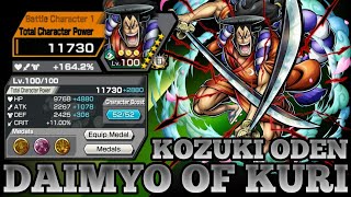 KOZUKI ODEN  ONE PIECE BOUNTY RUSH  OPBR [upl. by Enida592]