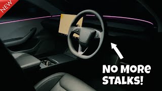 New 2024 Tesla Model 3 Highland First Drive  HW4 Lots of Upgrades amp No More Stalks [upl. by Nwaf]