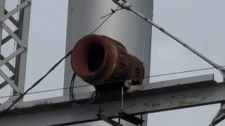 CAM Model 15 Fire Siren  Junction City Oregon [upl. by Eeloj]