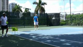 Ivo Karlovic Training HD [upl. by Armilla719]