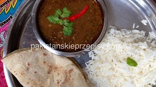 Curry z brązowej soczewicy  Massor ki Daal [upl. by Aubarta]