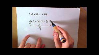 Small Gauss sum of natural numbers [upl. by Blanche]