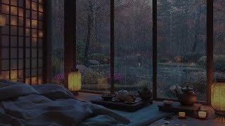 Japanese Rain Rain Sounds for Relaxation Listen amp Recharge Escape to a World of Calm [upl. by Nnyrat]