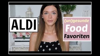 FOOD FAVORITEN von ALDI ● ungesunde Leckereien im Alltag  Sabrina Chérie [upl. by Mattland507]