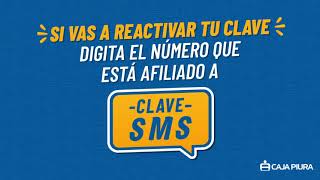 Activa o reactiva tu clave SMS desde nuestra Línea de Atención al Cliente [upl. by Mulac228]