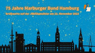 75 Jahre Marburger Bund Hamburg  Begrüßung [upl. by Erdei]