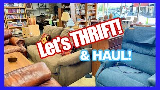 FUN DAY AT THE THRIFT GREAT VINTAGE FINDS amp HOME DECOR Thrift With Me amp Haul Thrifting 2024 23 [upl. by Knuth]