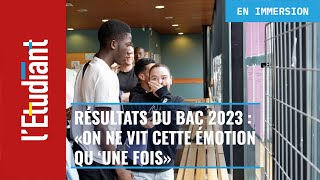 Résultats du bac 2023  quotOn ne vit cette émotion qu’une foisquot [upl. by Far]