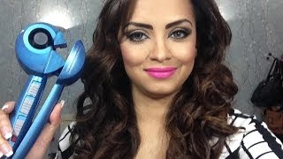 How I Curl My Hair  Babyliss MiraCurl Pro Nano Titanium review [upl. by Sivel]