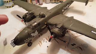 Monogram B25 Mitchell 148 scale [upl. by Joye]