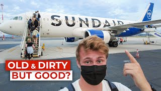 SUNDAIR Airbus A320 ECONOMY  Thessaloniki  Dusseldorf  VLOG TRIP REPORT [upl. by Queen]