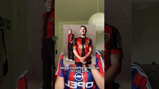 the cherries 🍒 took their sweet time what do you think about the bournemouth 2425 home kit👕 [upl. by Kcyrred853]