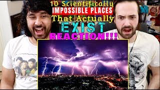 10 Scientifically IMPOSSIBLE PLACES That Actually EXIST  REACTION [upl. by Suirradal921]