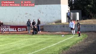 Clydebank v Irvine Meadow 14913 [upl. by Nerrol]