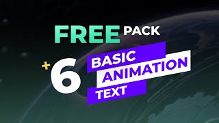 Priview Basic Animation Text [upl. by Anglo]