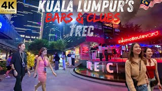 Trec KL  Kuala Lumpur Nightlife district  Clubs amp Bars In Malaysia 🇲🇾 [upl. by Anazus722]