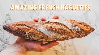 How To Make Traditional French Baguettes At Home [upl. by Levan852]