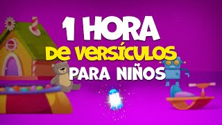 1 hora de Versículos de Biblia para niños con Lumbrerita  Memoriza y aprende versículos [upl. by Otreblaug]