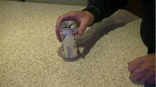 Magic Restore Empty Can of Coke Revealed THE BEST BAR TRICK AMAZING [upl. by Nauqal]