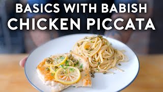 Chicken Piccata  Basics with Babish [upl. by Aanas177]