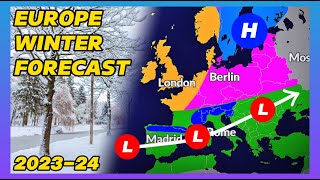 20232024 Europe WINTER Forecast Snow Floods and Bitter Cold Coming… [upl. by Mohandas]