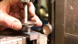 Milling a tripan threading tool holder [upl. by Cowey]