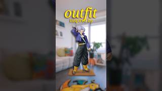 outfit inspired by TRUNKS 🔥 fashion anime dbz [upl. by Adnuhs401]