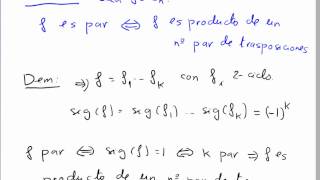 Descomposición en producto de trasposiciones [upl. by O'Driscoll]