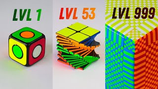 Rubik’s Cubes from Level 1 to Level 1000 [upl. by Xino225]