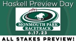 HASKELL PREVIEW DAY STAKES PREVIEW  Monmouth Park  June 17 2023 [upl. by Ammadis]