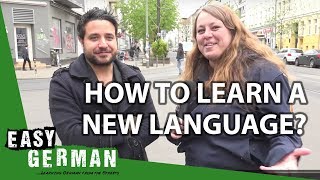 How to learn a new language with Luca Lampariello  Easy German 138 [upl. by Yelnik]