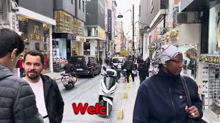 Laleli shopping Street Walking Tour Istanbul Turkey 🇹🇷4K HDR turkey walkingtour istanbul [upl. by Amsirak]