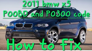 How to fix P00BD P0300 code Airflow too high for BMW [upl. by Anirehtak704]