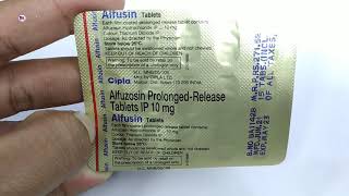 Alfusin 10mg Tablet  Alfuzosin 10mg Tablet  Alfusin Tablet Uses benefits review in hindi [upl. by Gove]