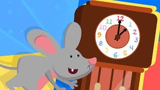 Nursery Rhymes and Kids Songs  Hickory Dickory Dock Song [upl. by Mellitz]