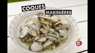 🐚COMMENT PRÉPARER LES COQUES MARINIÈRES 🐚Moules palourdes 🐚TUTO RECETTE [upl. by Erej865]