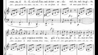 Gioachino Rossini  La Danza audio  sheet music [upl. by Pentheam]