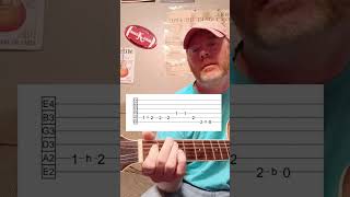 Folsom Prison Guitar Lesson guitar musiclesson bluesguitarlicks country beginnerguitar [upl. by Yanetruoc]