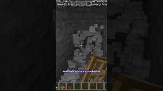 MINECRAFT TRAPDOOR IS INSANE gaming minecraft [upl. by Lehsar590]