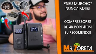 Compressores de Ar Portáteis da Xiaomi e Baseus Compactos e Potentes Análise [upl. by Atidnan294]