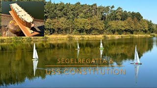 USS Constitution 193 Modell Bausatz Mamoli Dusek Holz Segelboot Regatta RC Segelschiff [upl. by Norraf358]